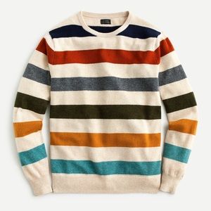 J.Crew Everyday Cashmere Crewneck in Stripe